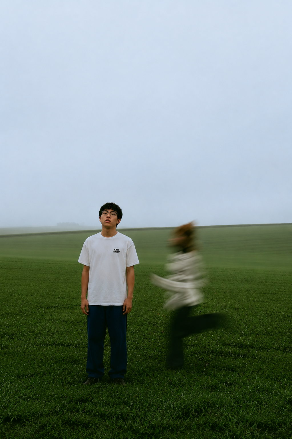 NAWK campaign portrait in a green field