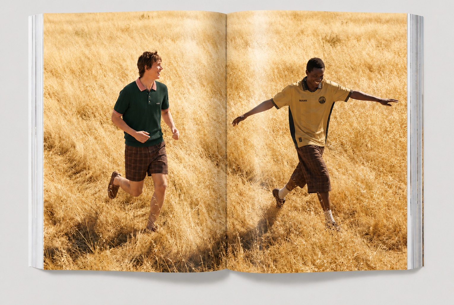 NAWK Summer Walk editorial shown across an open notebook